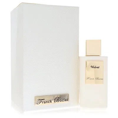 Franck Boclet 2pcs Combo Gift Set  Velvet By  Extrait De Parfum Spray (unisex) 3.3 oz Fo In Multi