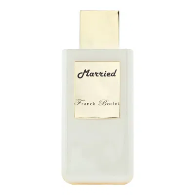 Franck Boclet Ladies Married Extrait De Parfum Spray 3.38 oz (tester) Fragrances 2900000000018