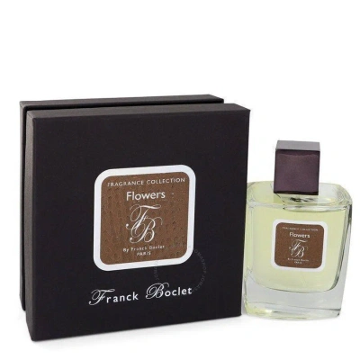 Franck Boclet Unisex Flowers Edp 3.4 oz Fragrances 3575070044621 In White