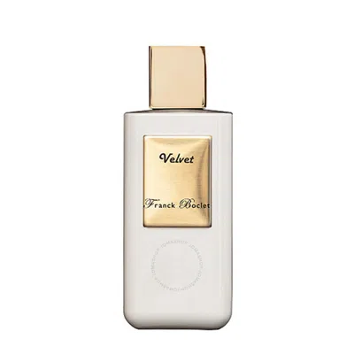 Franck Boclet Unisex Velvet Parfum 3.4 oz Fragrances 3575070054545 In White