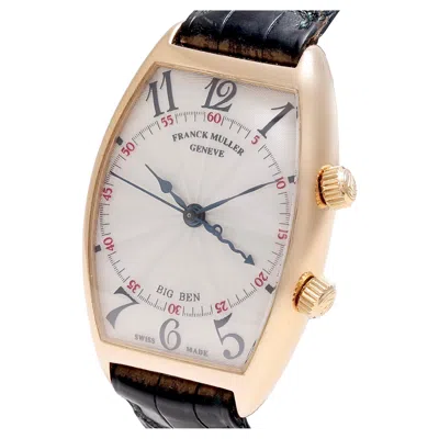 Pre-owned Franck Muller 18 Kt Gold  Big Ben Alarm Wrist Watch, Ref 2851 Al In Multi