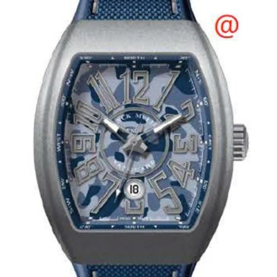 Franck Muller Camouflage Automatic Blue Dial Men's Watch V45scdtcamouflagettmcbl(camblgrtt)