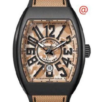 Franck Muller Camouflage Automatic Brown Dial Men's Watch V45scdtcamouflagettnrmcsb(camsbnrnr) In Multi