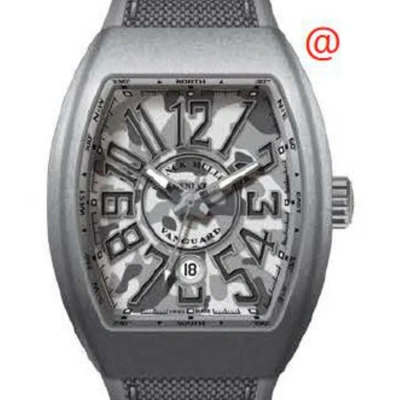 Franck Muller Camouflage Automatic Grey Dial Men's Watch V45scdtcamouflagettmctt(camgrgrtt) In Gray