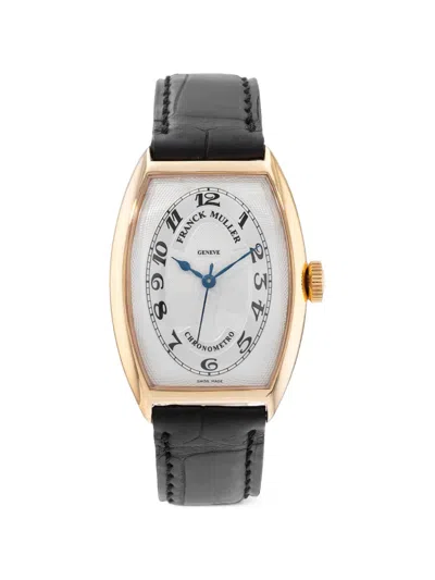 Pre-owned Franck Muller Casablanca 32mm Watch In White
