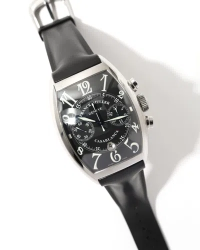 Franck Muller Casablanca 39mm Ref 8885 C Cc Dt 2005 Full Set Watch In Black