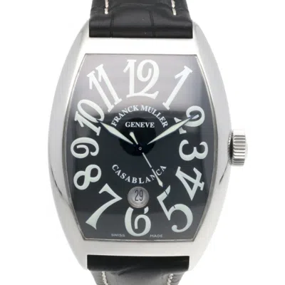 Pre-owned Franck Muller Casablanca Stainless Steel Wristwatch () In Silver