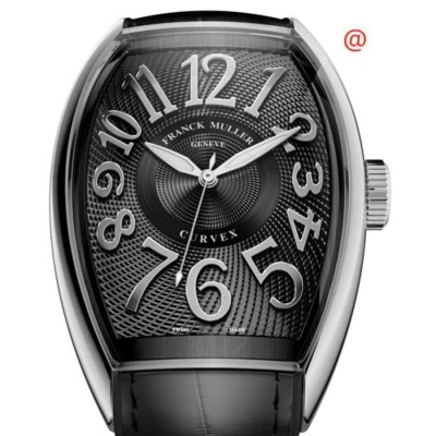 Franck Muller Cintree Curvex Automatic Black Dial Men's Watch Cx40scat(acacnrbrnrac) In Gold