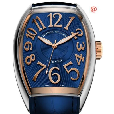 Franck Muller Cintree Curvex Automatic Blue Dial Men's Watch Cx40scat(ac5nbl5n)