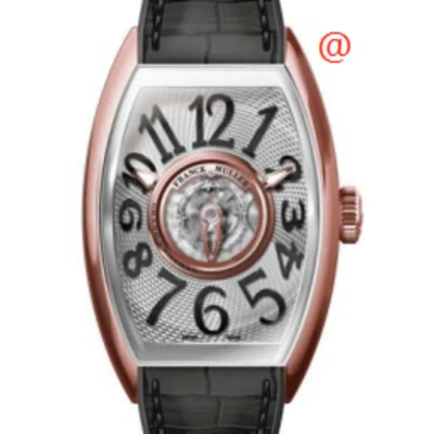 Franck Muller Cintree Curvex Automatic Silver Dial Men's Watch Cx40tctr5nac(nrac) In Black