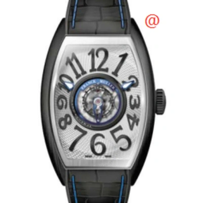 Franck Muller Cintree Curvex Automatic Silver Dial Men's Watch Cx40tctrttnrbracbr(acnr) In Black