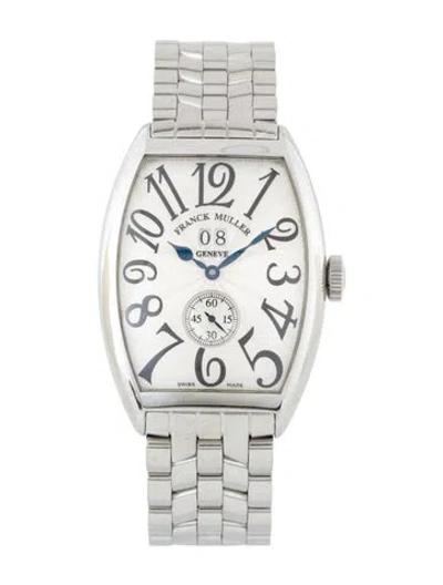 Pre-owned Franck Muller Cintree Curvex Automatic Watch, 34mm In Multi