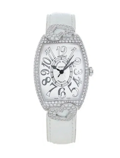Pre-owned Franck Muller Cintree Curvex Coeur Watch In Multi