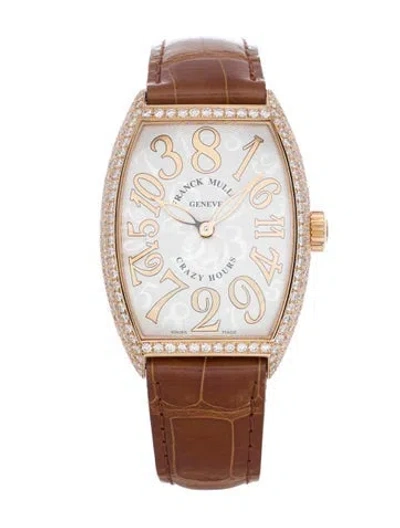 Pre-owned Franck Muller Cintree Curvex Crazy Hours Watch In Multi
