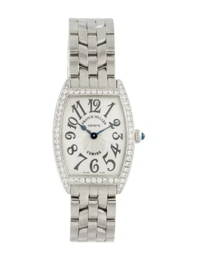 Pre-owned Franck Muller Cintrée Curvex Limited Series Watch, 25mm In Multi