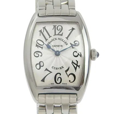 Pre-owned Franck Muller Cintree Curvex Quartz Watch Stainless Steel Watch () In Multi