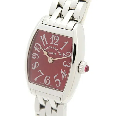 Pre-owned Franck Muller Cintree Curvex Stainless Steel Wristwatch () In Multi