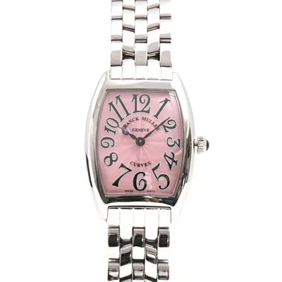 Pre-owned Franck Muller Cintree Curvex Stainless Steel Wristwatch () In Multi
