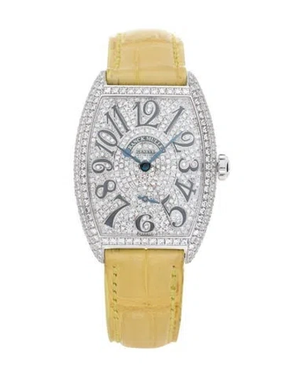 Pre-owned Franck Muller Cintree Curvex Sunset Watch In Multi