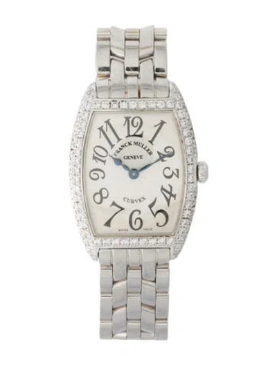 Pre-owned Franck Muller Cintrée Curvex Watch, 25mm In Multi