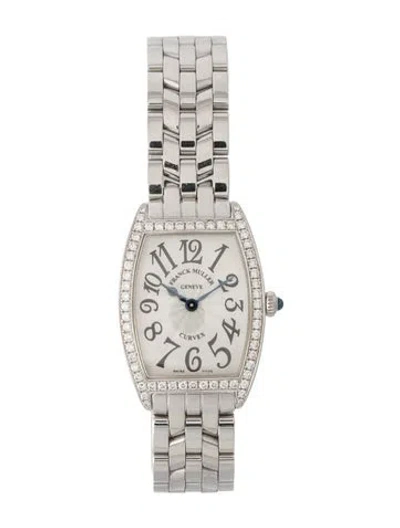 Pre-owned Franck Muller Cintrée Curvex Watch, 25mm In Multi