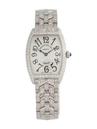 Pre-owned Franck Muller Cintrée Curvex Watch, 25mm In Multi
