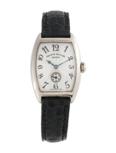 Pre-owned Franck Muller Cintrée Curvex Watch, 25mm In Multicolor