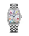 Franck Muller Cintree Curvex Watch, 29mm In Silver