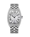 Franck Muller Cintree Curvex Watch, 45mm X 32mm In White