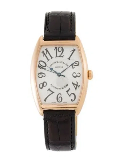Pre-owned Franck Muller Cintrée Curvex Watch In Multi