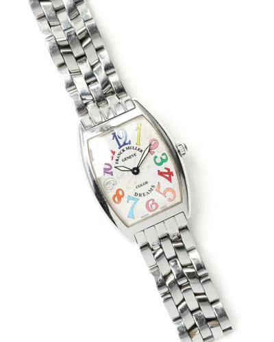 Franck Muller Color Dreams 25mm Ref 1752qz Full Set 2017 Watch In Metallic