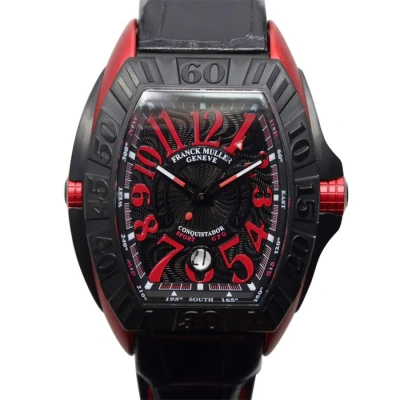 Franck Muller Conquistador Grand Prix Automatic Black Dial Men's Watch 8900scdtgpg(er)