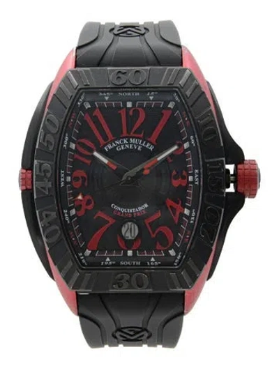 Pre-owned Franck Muller Conquistador Grand Prix Watch In Multi