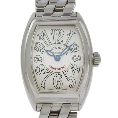 Pre-owned Franck Muller Conquistador Stainless Steel Wristwatch () In Multi