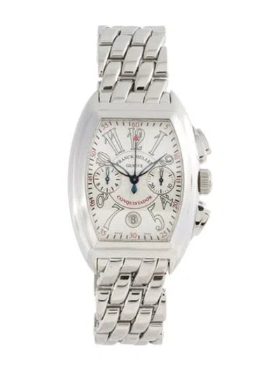 Pre-owned Franck Muller Conquistador Watch, 35mm In Multicolor