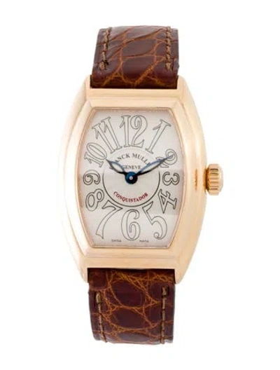 Pre-owned Franck Muller Conquistador Watch In Multi