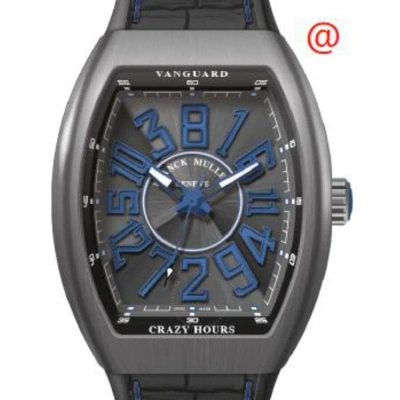 Franck Muller Crazy Hours Automatic Black Dial Men's Watch V41chttbrbl(antblbl) In Gray