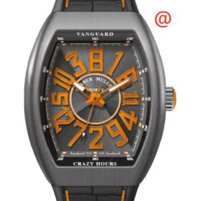 Franck Muller Crazy Hours Automatic Black Dial Men's Watch V41chttbror(antoror) In Metallic