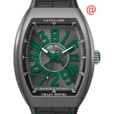Franck Muller Crazy Hours Automatic Black Dial Men's Watch V41chttbrvr(antvrvr) In Gray