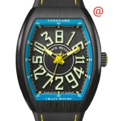 Franck Muller Crazy Hours Automatic Black Dial Men's Watch V41chttnrbrbl(nrblcve) In Neutral