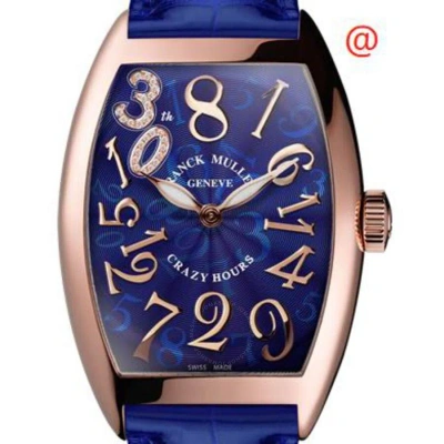 Franck Muller Crazy Hours Automatic Blue Dial Men's Watch 8880ch30th(5nbl)