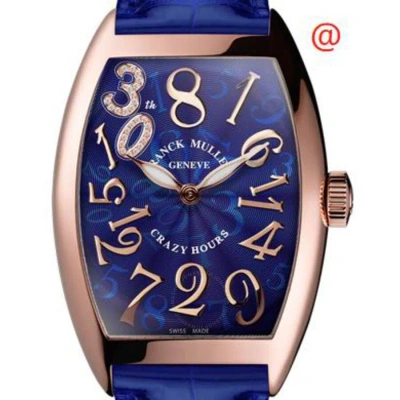 Franck Muller Crazy Hours Automatic Blue Dial Unisex Watch 5850ch30th(5nbl)