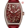 FRANCK MULLER FRANCK MULLER CRAZY HOURS AUTOMATIC DIAMOND RED DIAL LADIES WATCH 7880CH30THD(5NER)