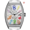 FRANCK MULLER FRANCK MULLER CRAZY HOURS AUTOMATIC DIAMOND SILVER DIAL LADIES WATCH 5850CH30THCOLDRMD(AC)
