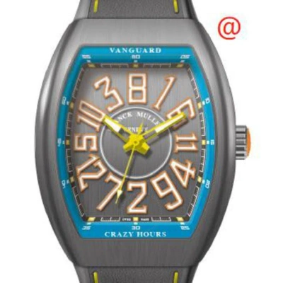 Franck Muller Crazy Hours Automatic Grey Dial Men's Watch V41chttbrbl(ttblcor) In Gray