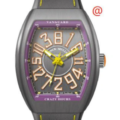 Franck Muller Crazy Hours Automatic Grey Dial Men's Watch V41chttbrvl(ttblcor) In Gray