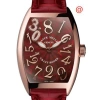 FRANCK MULLER FRANCK MULLER CRAZY HOURS AUTOMATIC RED DIAL LADIES WATCH 7880CH30TH(5NER)