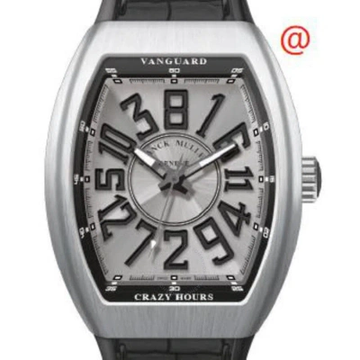Franck Muller Crazy Hours Automatic Silver Dial Men's Watch V41chacbrnr(acnrnr) In Black