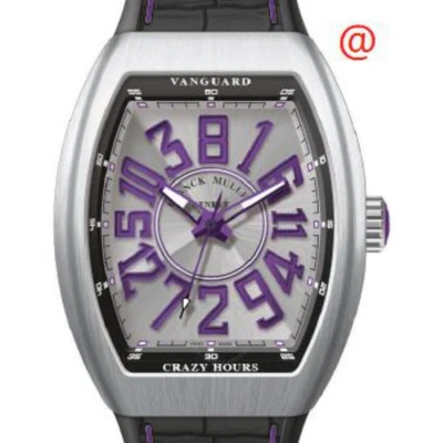 Franck Muller Crazy Hours Automatic Silver Dial Men's Watch V41chacbrvl(acvlvl) In Metallic