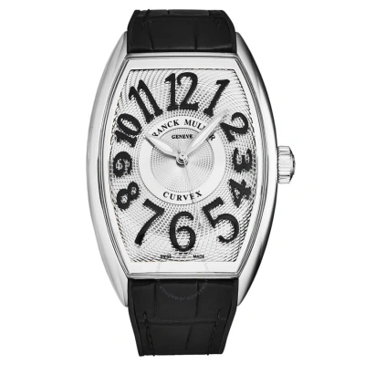 Franck Muller Curvex Cx Automatic Silver Dial Men's Watch 40sccxacacsil In Black / Silver
